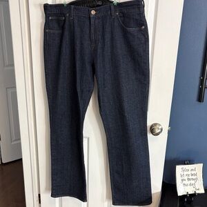 Quiksilver Men's Relaxed Jeans - Dark Blue